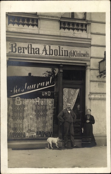 Bertha Abolin gb. Klinkewitz Restaurant und Bierhalle.jpg